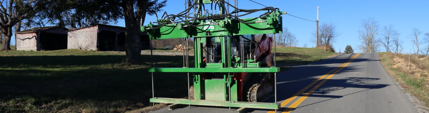 The Tremor Drilling Mast from The Dirt Doctor