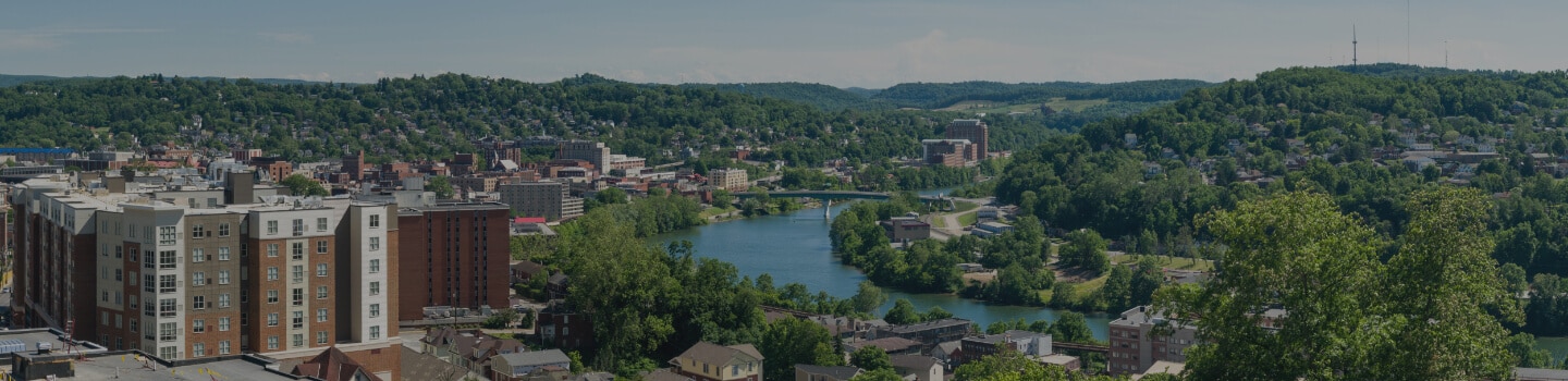 View of Belington, West Virginia